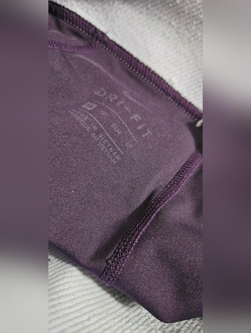 Nike Pro shorts athletic purple size XS - Picture 6 of 7
